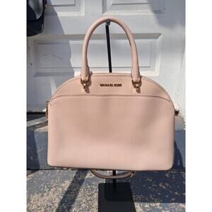 Michael Kors Emmy Dome Satchel in Blossom hand purse